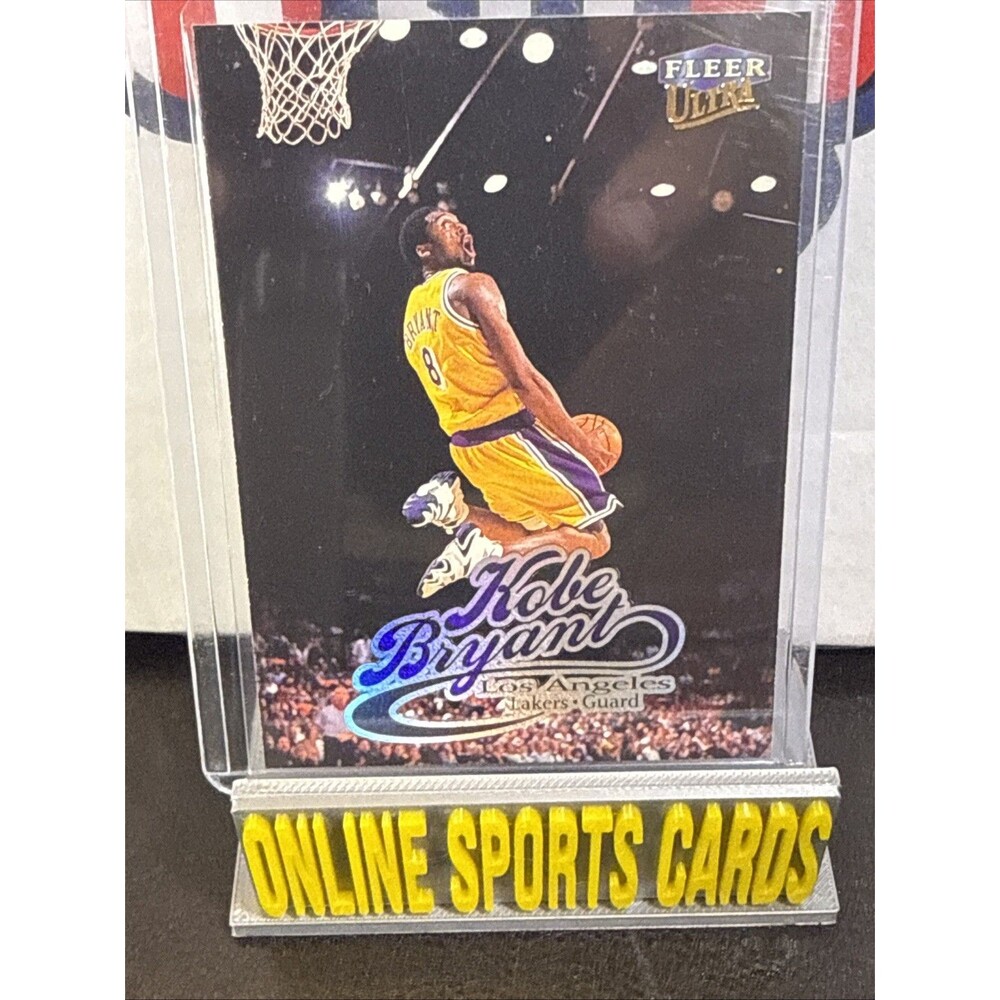 98’ FLEER ULTRA KOBE BRYANT RARE RAINBOW HOLO FOIL SP LAKERS 🔥🔥🔥